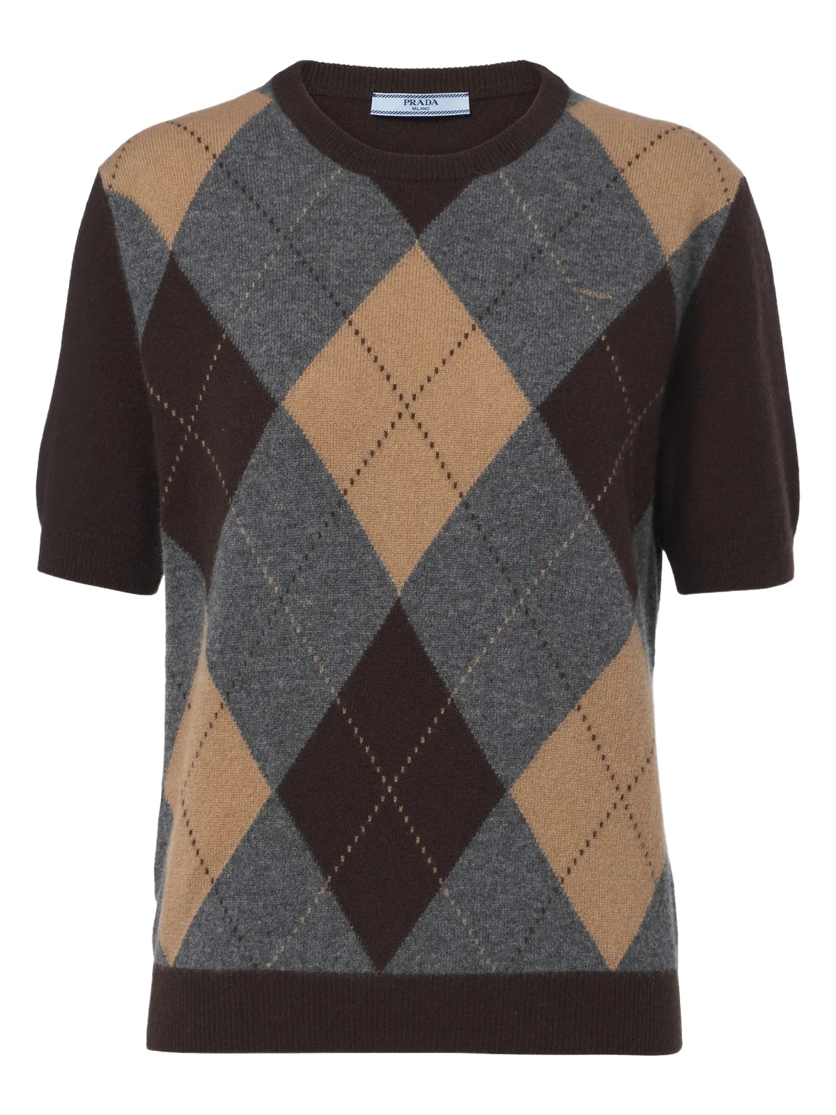 Argyle cashmere sweater Argyle cashmere sweater