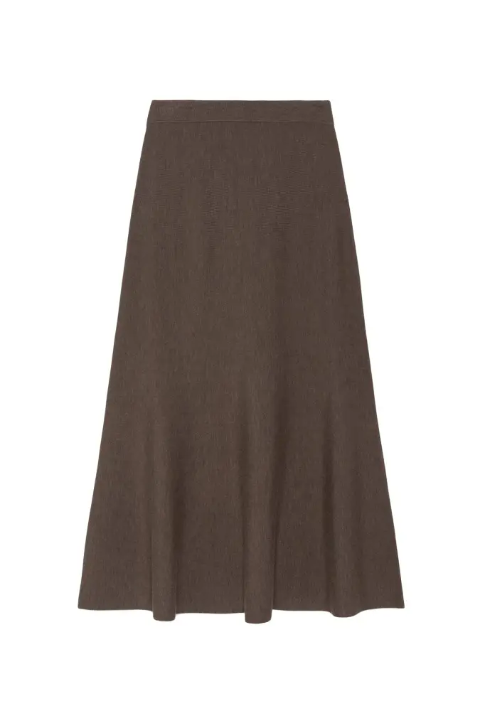 Simkhai Atwood Merino Wool Trumpet Skirt