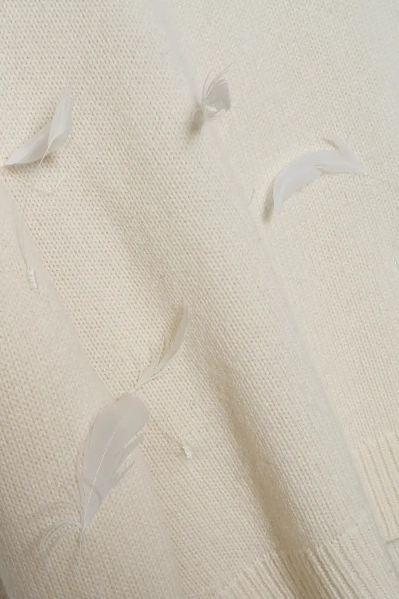 Simkhai Avrae Feather Sweater | Thumbnail 2 Simkhai Avrae Feather Sweater | Thumbnail 2