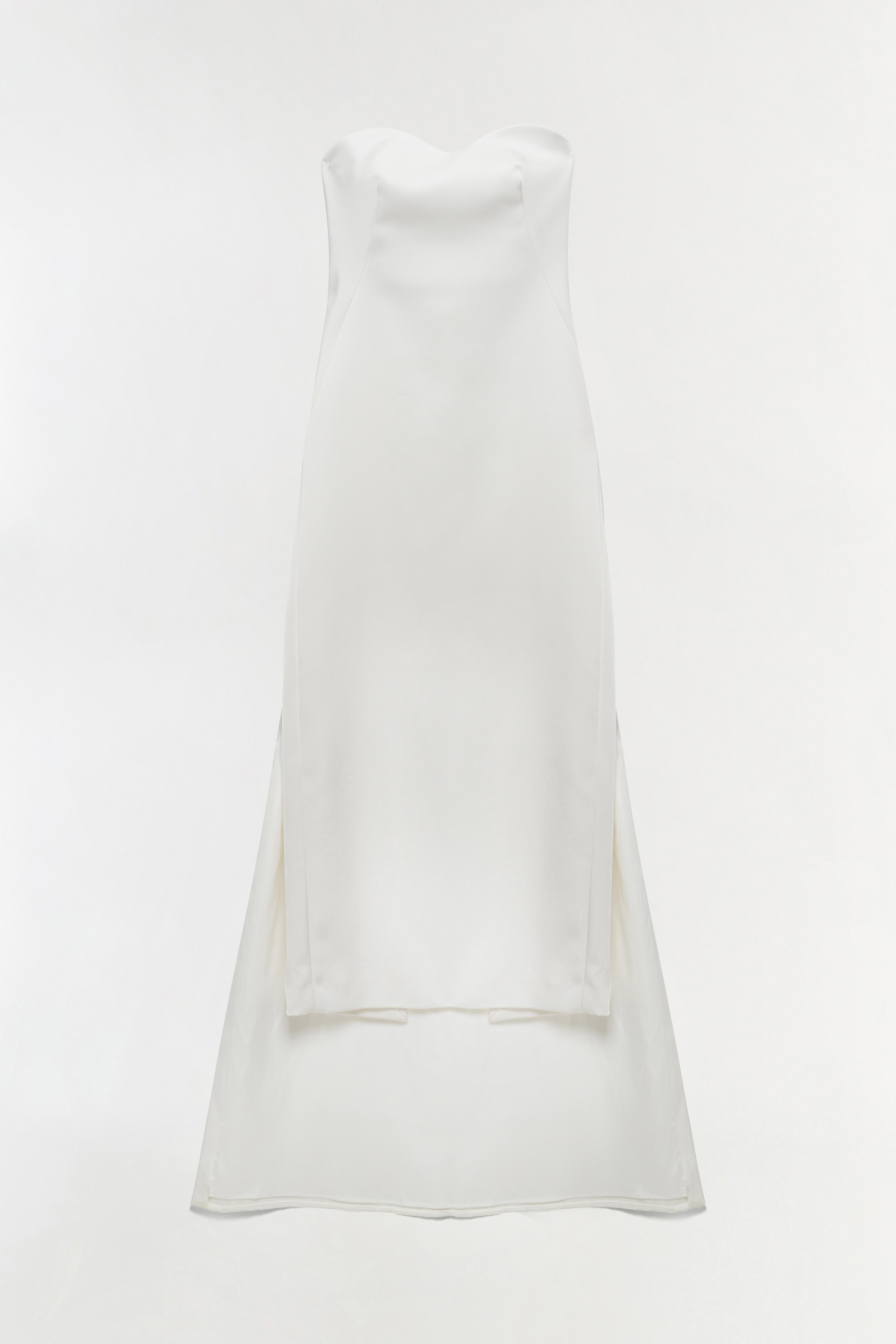 Simkhai Dinah Strapless Midi Dress