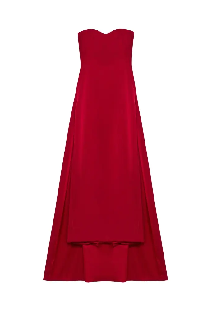 Simkhai Dinah Strapless Midi Dress