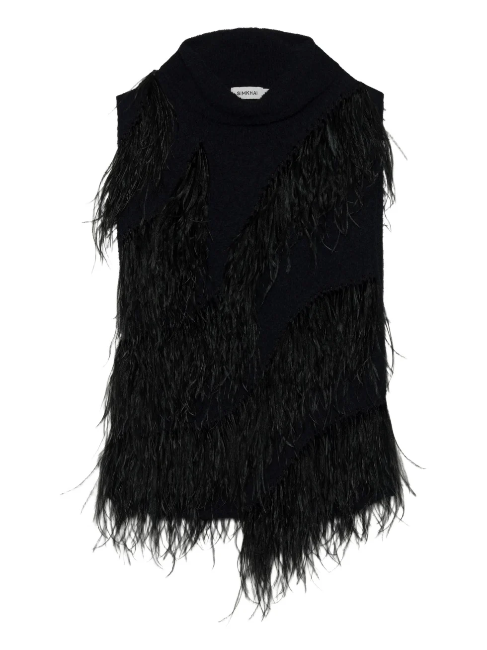 Simkhai Elinor Feather Top