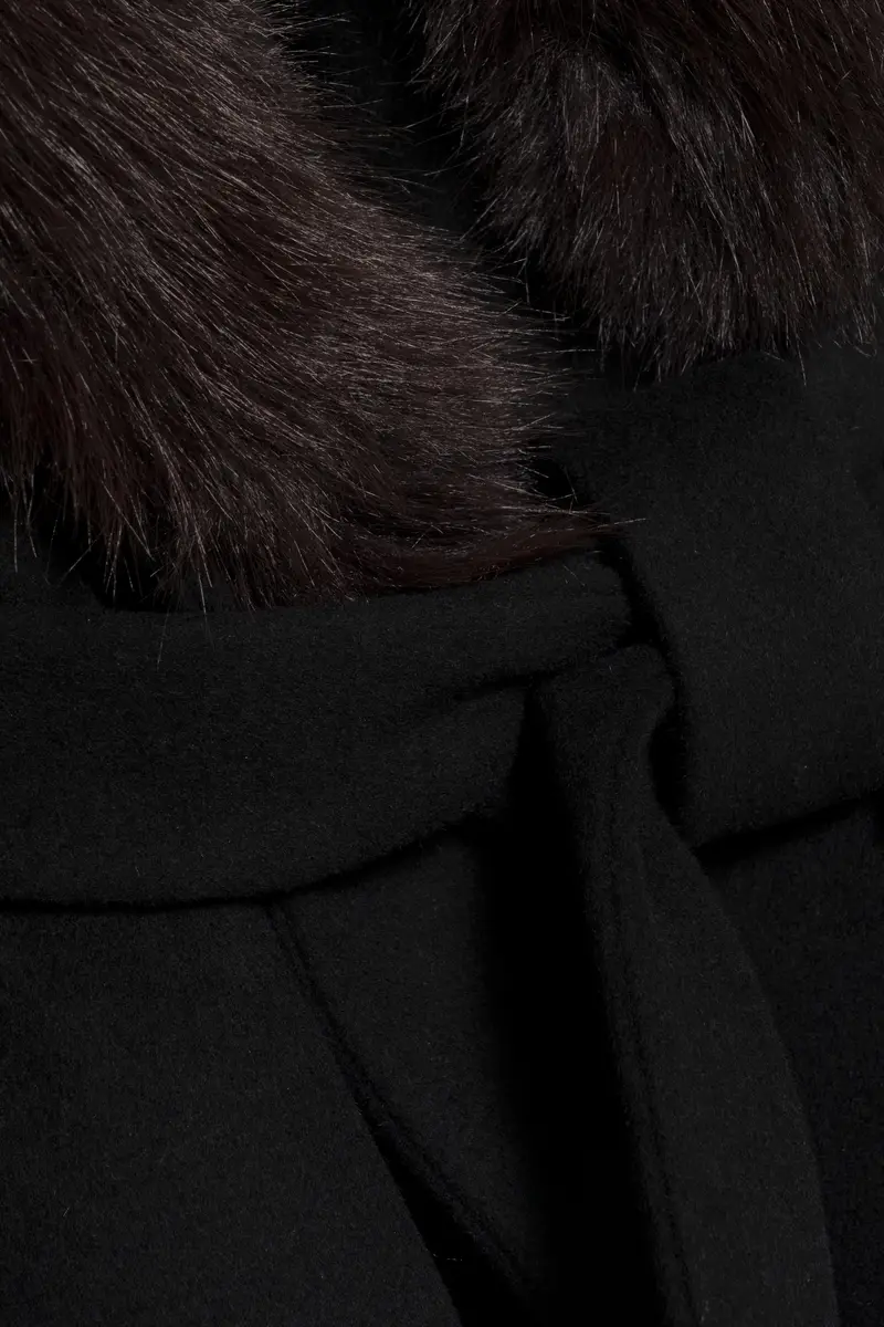 Simkhai Kinsley Faux Fur Wool Coat | Thumbnail 2 Simkhai Kinsley Faux Fur Wool Coat | Thumbnail 2
