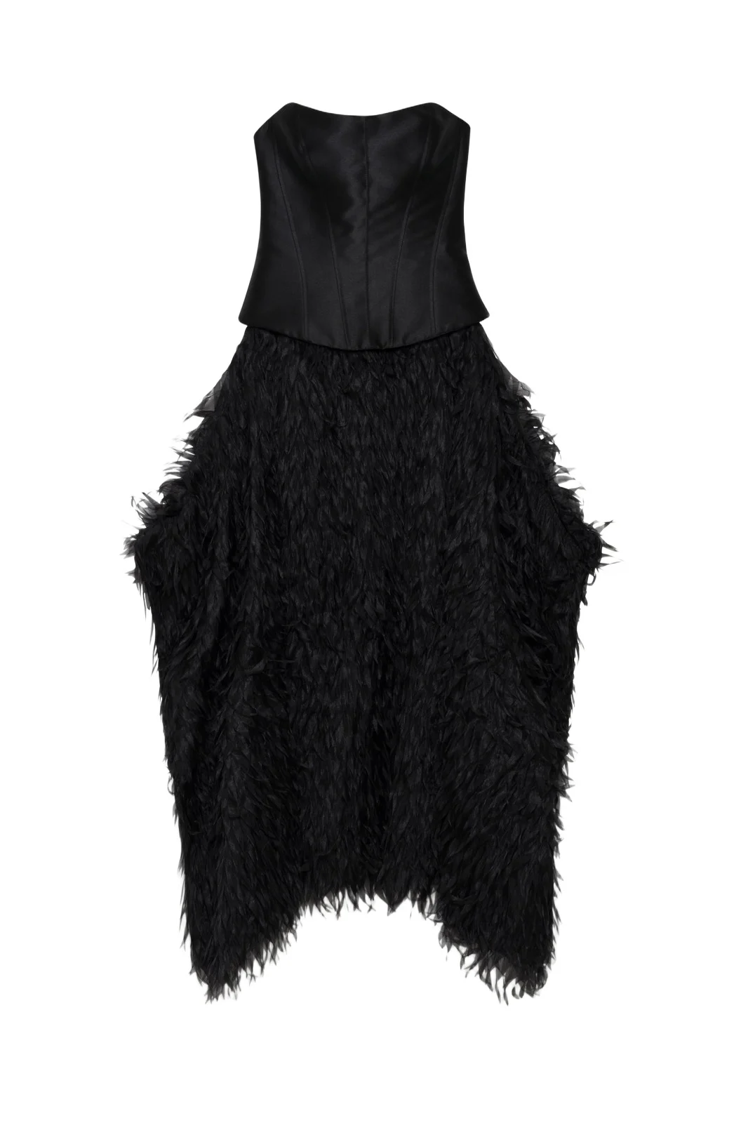 Leanna Featherlike Organza Gown Leanna Featherlike Organza Gown