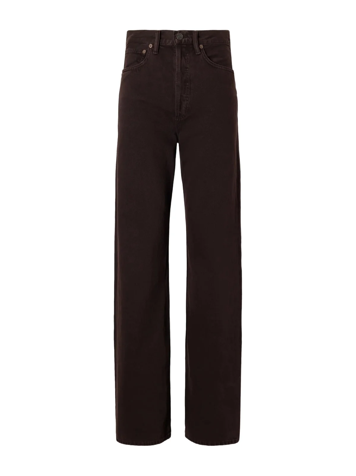 Vintage Loose High-rise Straight-leg Jeans