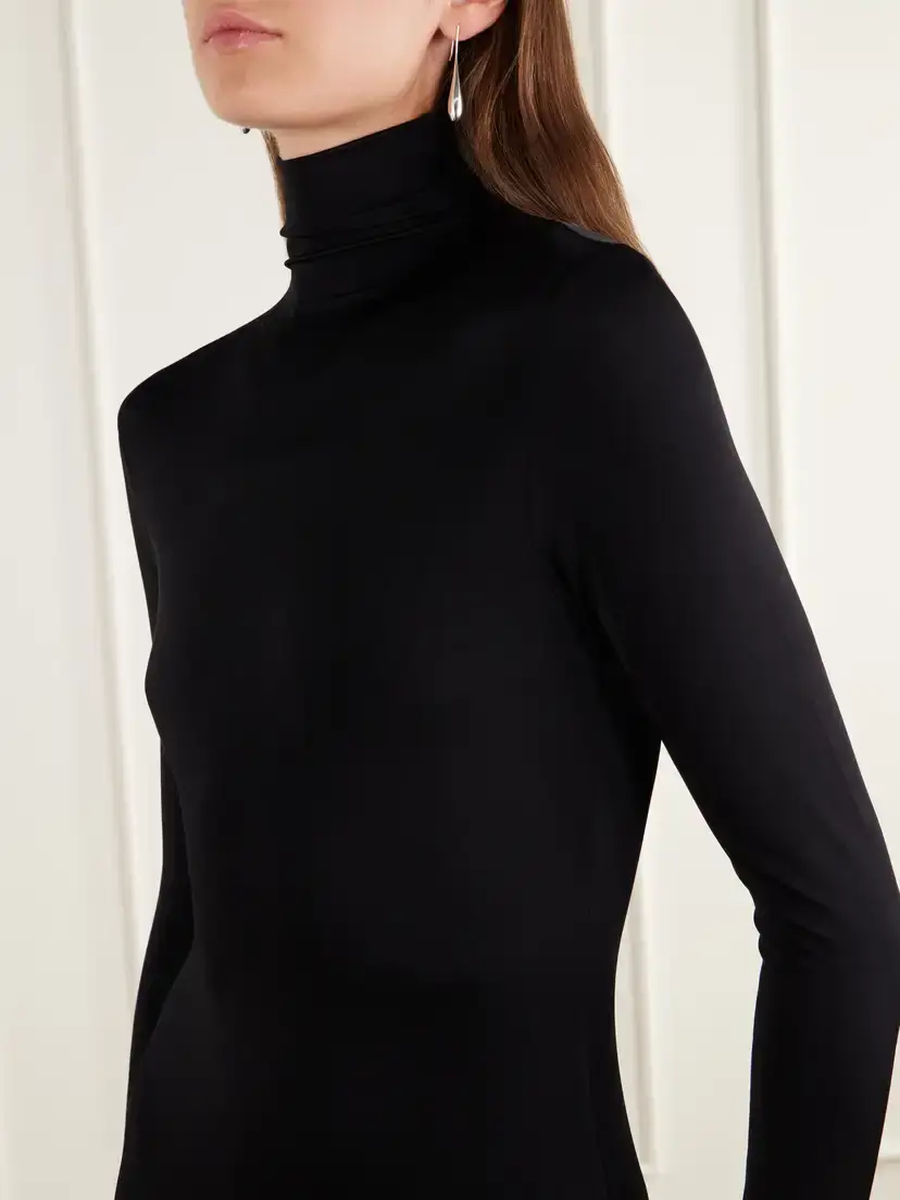 Tove Sacha Jersey Turtleneck Gown | Thumbnail 4 Tove Sacha Jersey Turtleneck Gown | Thumbnail 4