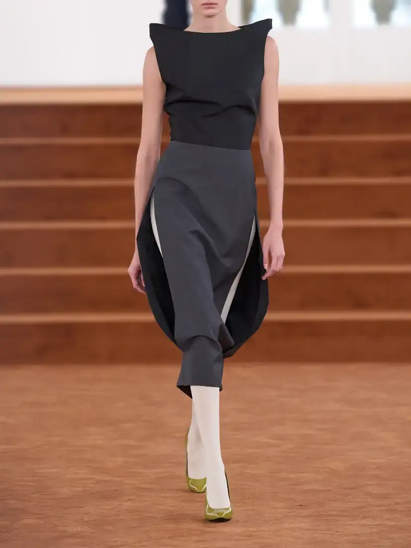 Jil Sander Wool And Mohair-blend Midi Skirt | Thumbnail 6