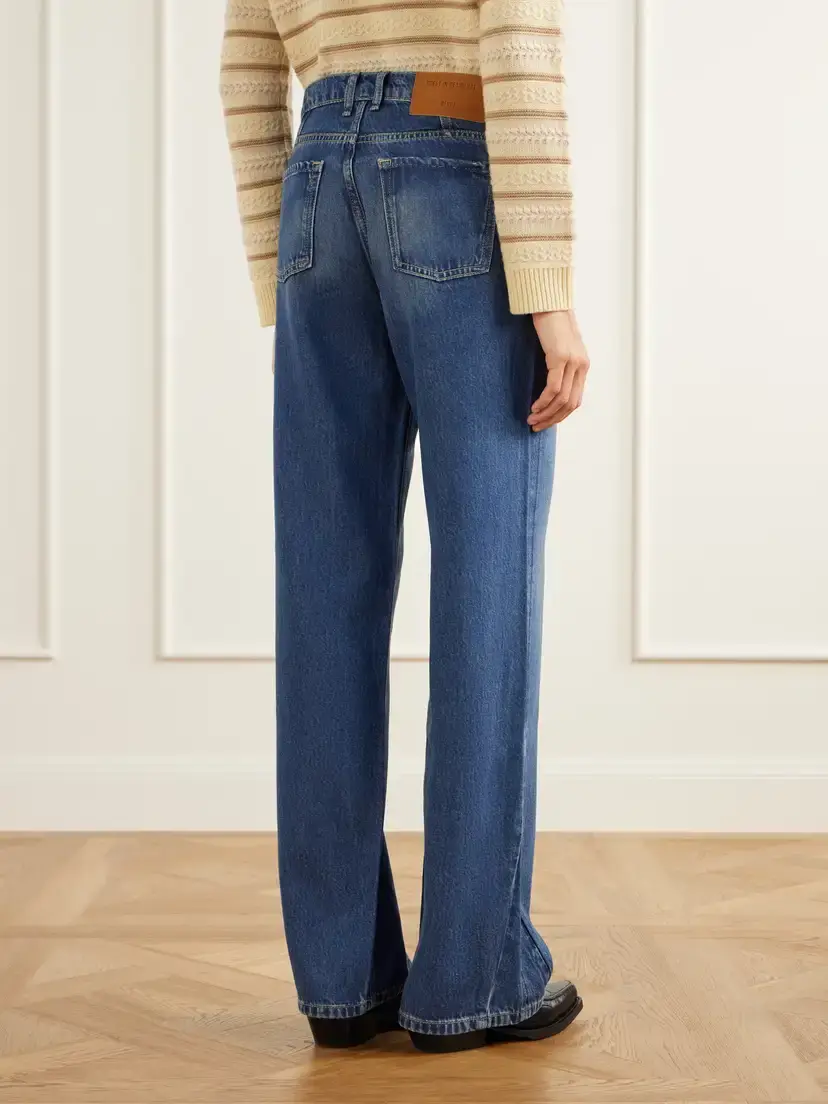 Guest In Residence Traveler Mid-rise Wide-leg Jeans | Thumbnail 4 Guest In Residence Traveler Mid-rise Wide-leg Jeans | Thumbnail 4