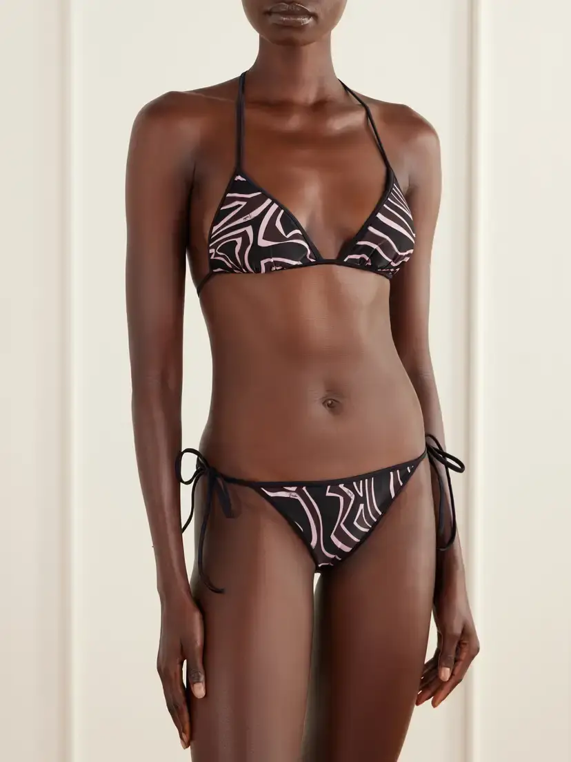 PUCCI Printed Bikini Top | Thumbnail 2