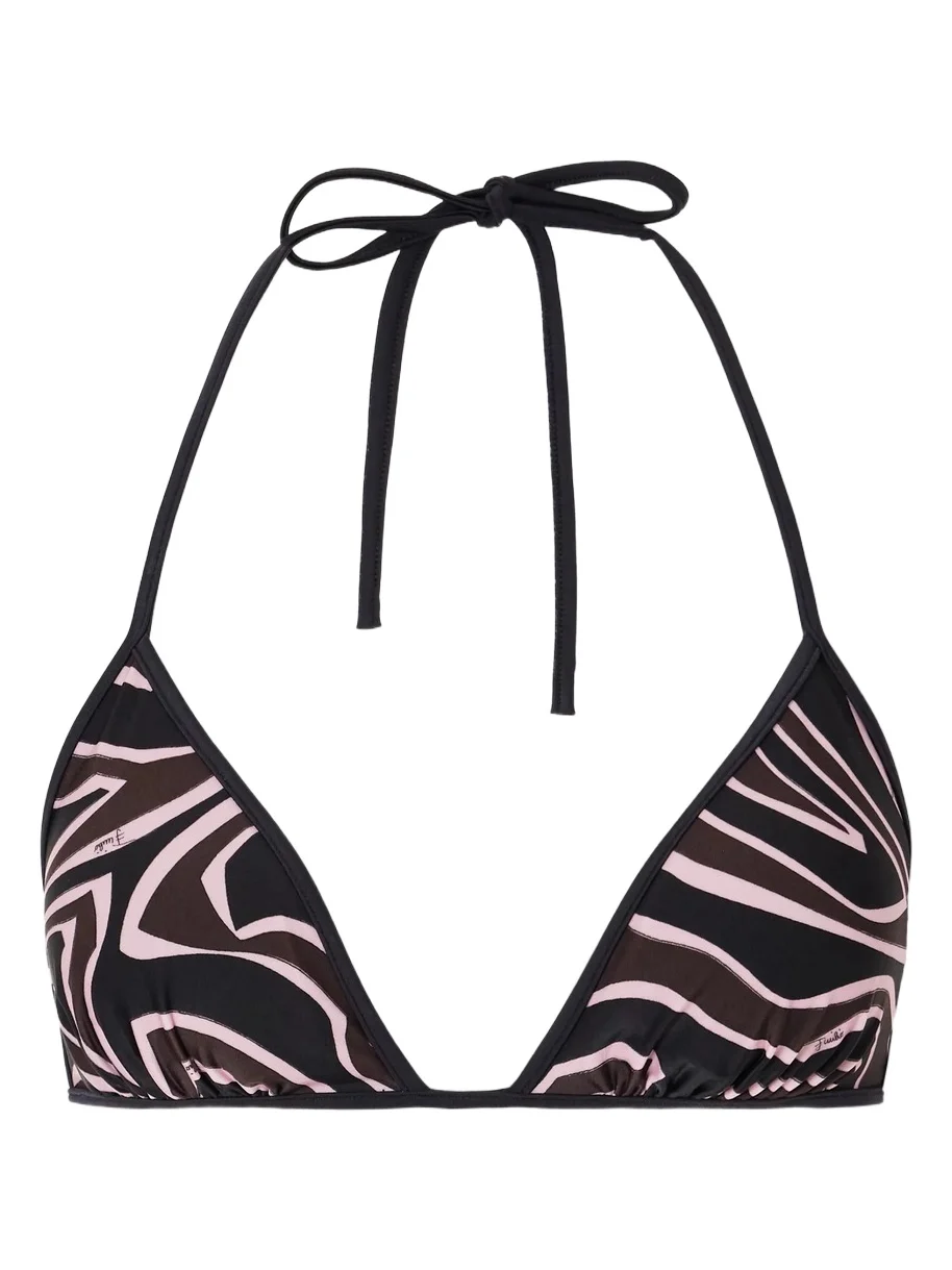 Printed Bikini Top