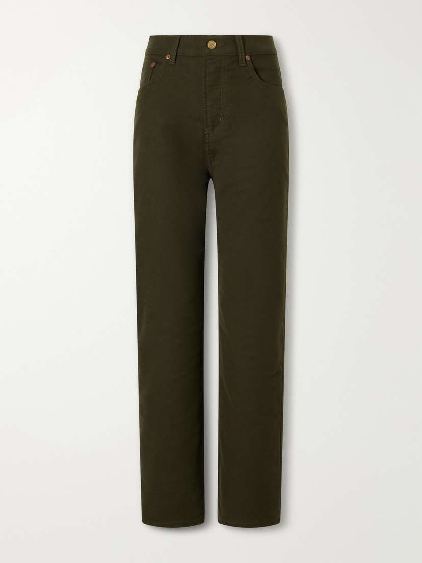 B SIDES Plein Mid-rise Straight-leg Jeans