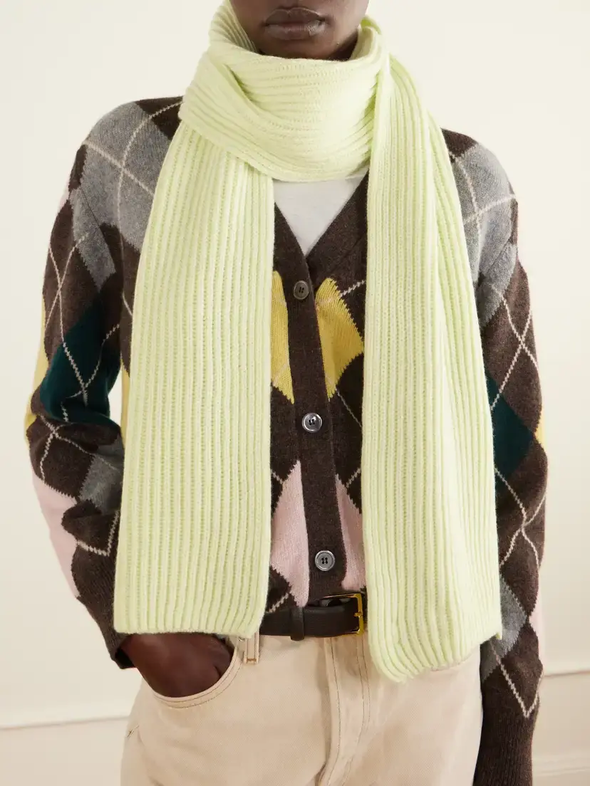 Johnstons of Elgin Lovat Cashmere Scarf | Thumbnail 2 Johnstons of Elgin Lovat Cashmere Scarf | Thumbnail 2