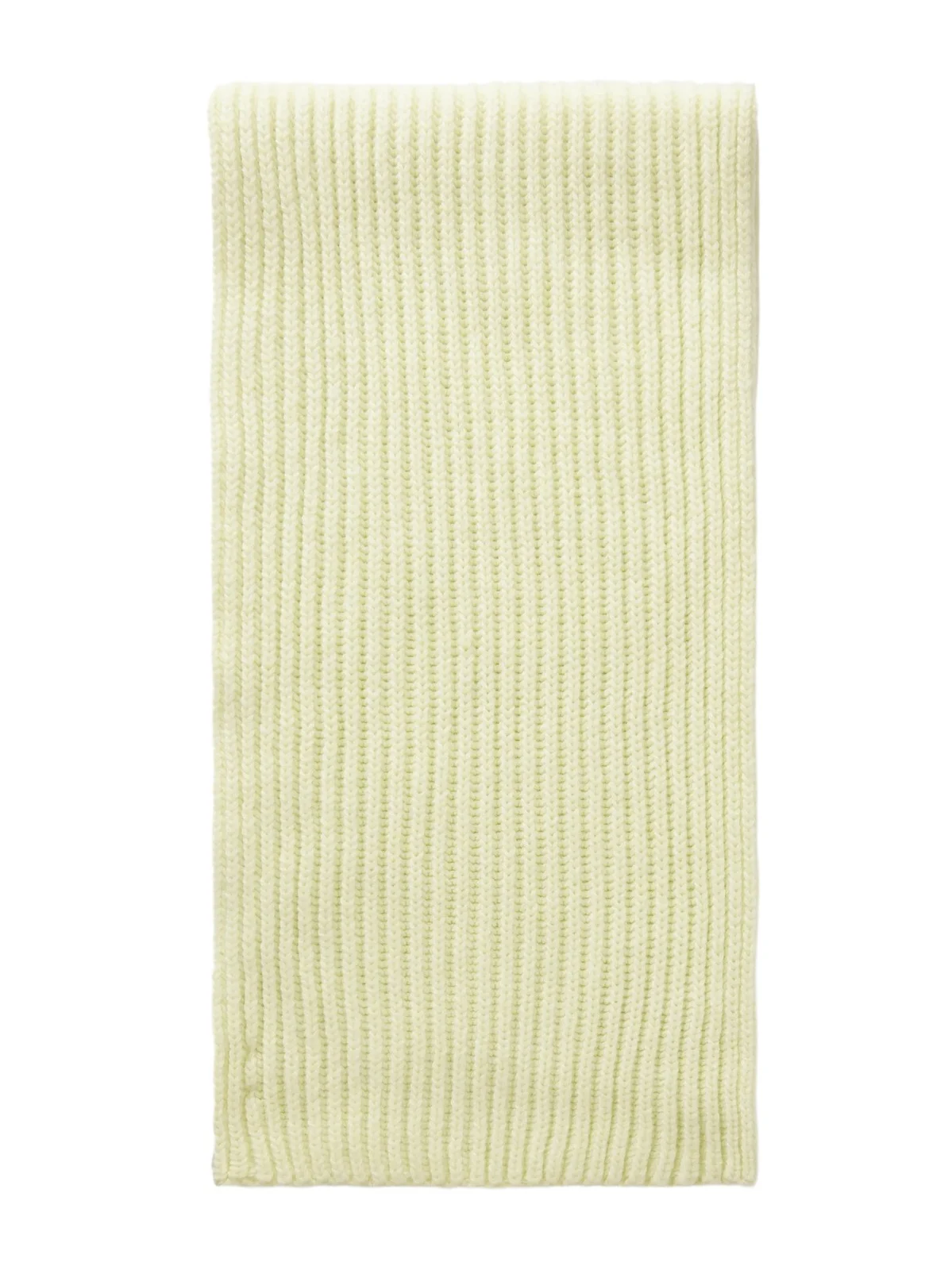 Johnstons of Elgin Lovat Ribbed Cashmere Scarf