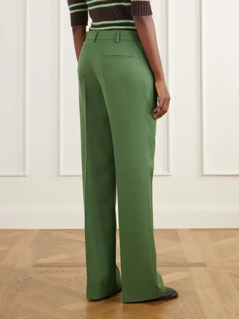 Marni Wool-gabardine Low-rise Straight-leg Pants | Thumbnail 3 Marni Wool-gabardine Low-rise Straight-leg Pants | Thumbnail 3