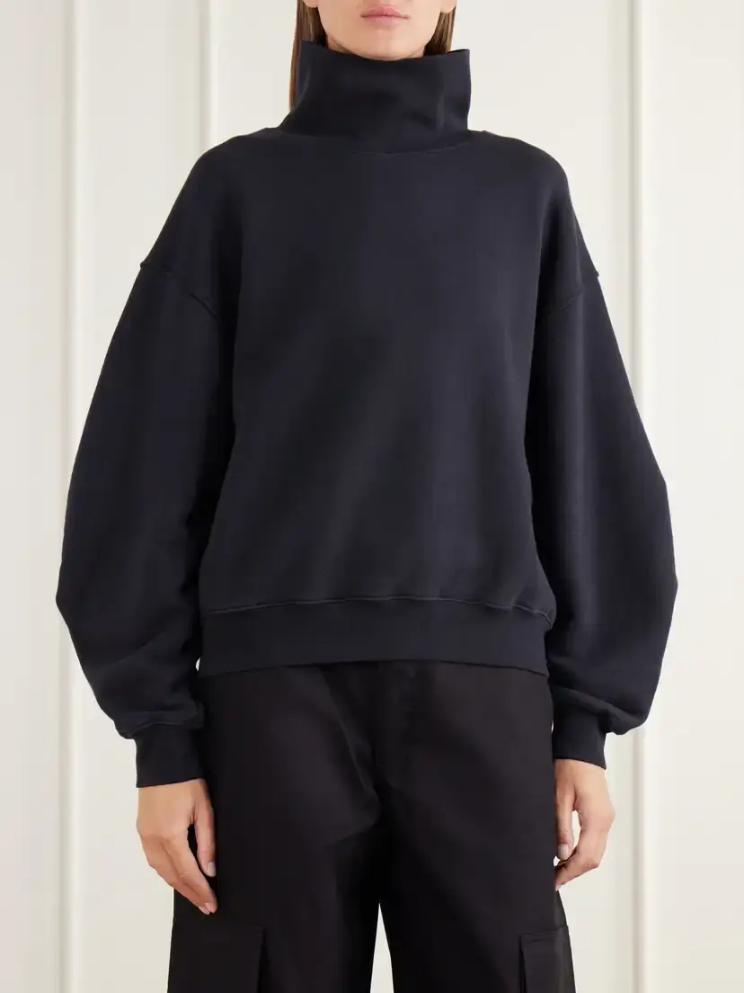 AGOLDE Jenning Cotton-fleece Sweatshirt | Thumbnail 3 AGOLDE Jenning Cotton-fleece Sweatshirt | Thumbnail 3