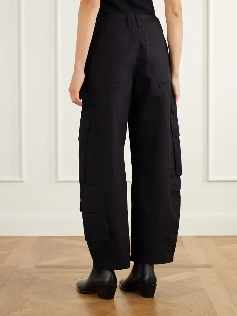 AGOLDE Ambika Utility Cotton-sateen Barrel-leg Pants | Thumbnail 4 AGOLDE Ambika Utility Cotton-sateen Barrel-leg Pants | Thumbnail 4