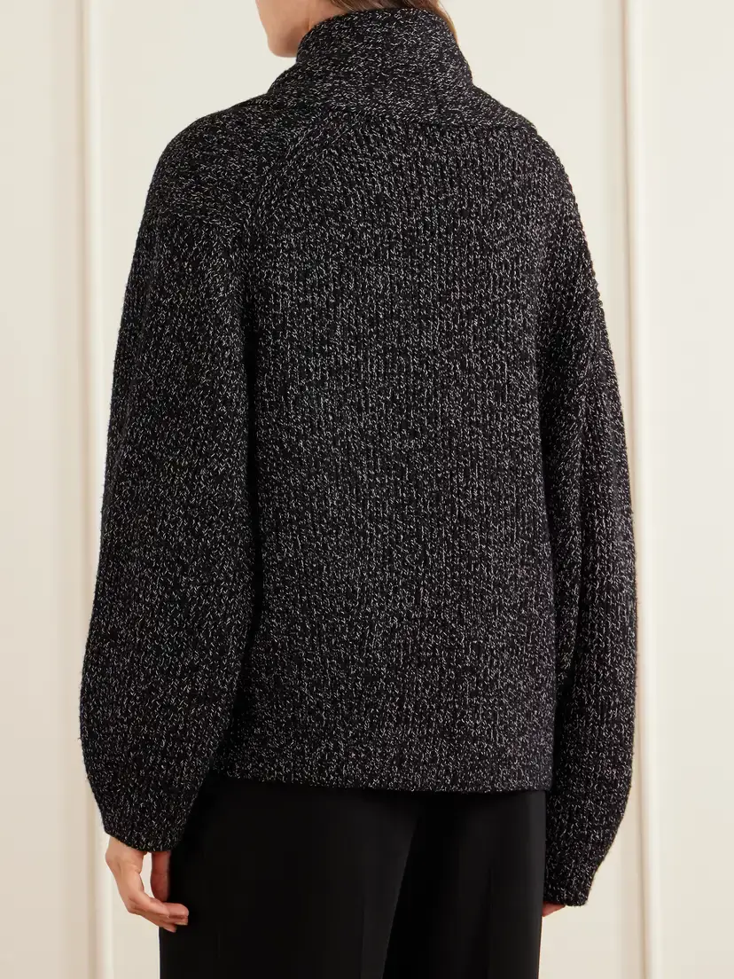 TOTEME Double-breasted Wool-blend Cardigan | Thumbnail 3
