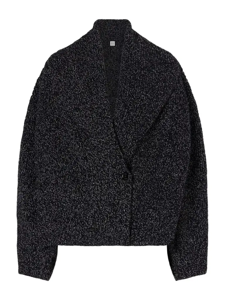 TOTEME Double-breasted Wool-blend Cardigan