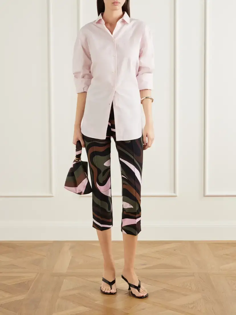 PUCCI Emilio Printed Silk-twill Clutch Bag | Thumbnail 3