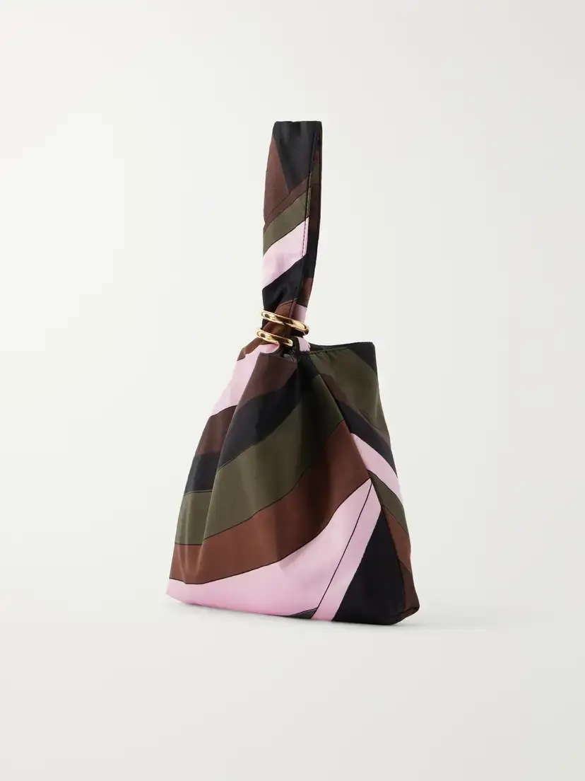 PUCCI Emilio Printed Silk-twill Clutch Bag | Thumbnail 4