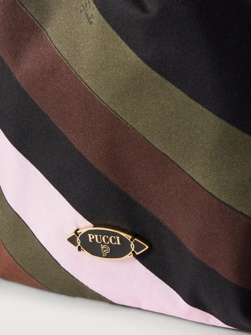 PUCCI Emilio Printed Silk-twill Clutch Bag | Thumbnail 5