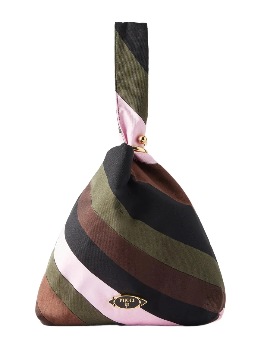 Emilio Printed Silk-twill Clutch Bag Emilio Printed Silk-twill Clutch Bag