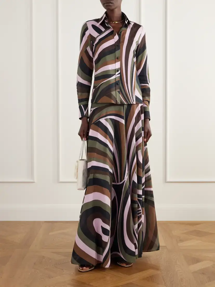 PUCCI Printed Cotton-muslin Shirt | Thumbnail 2 PUCCI Printed Cotton-muslin Shirt | Thumbnail 2
