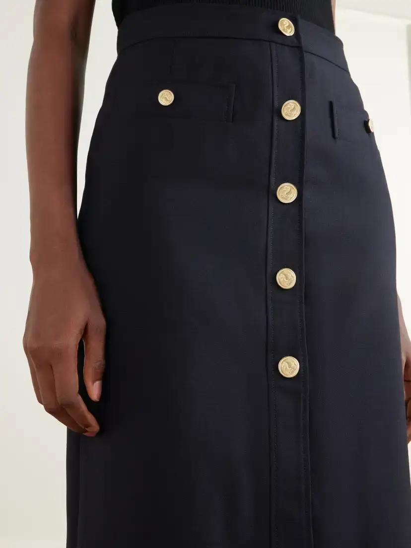 Thom Browne Cotton-blend Midi Skirt | Thumbnail 5 Thom Browne Cotton-blend Midi Skirt | Thumbnail 5