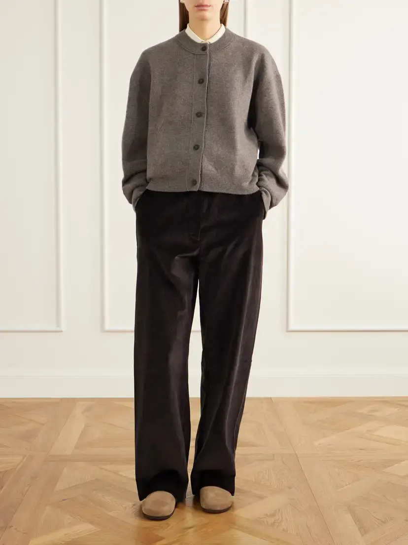 Studio Nicholson Arvine Wool And Cashmere-blend Cardigan | Thumbnail 2