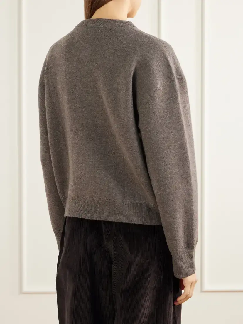 Studio Nicholson Arvine Wool And Cashmere-blend Cardigan | Thumbnail 4