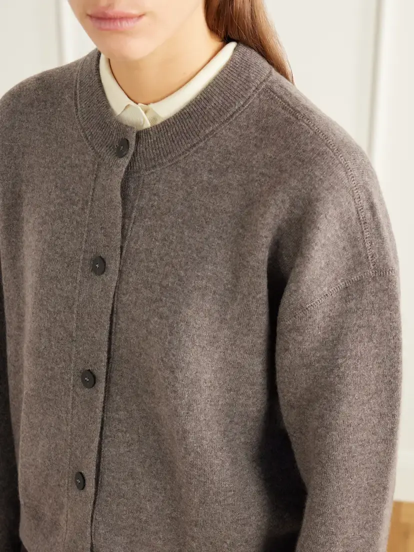 Studio Nicholson Arvine Wool And Cashmere-blend Cardigan | Thumbnail 5