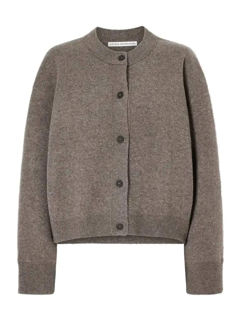 Arvine Wool And Cashmere-blend Cardigan Arvine Wool And Cashmere-blend Cardigan