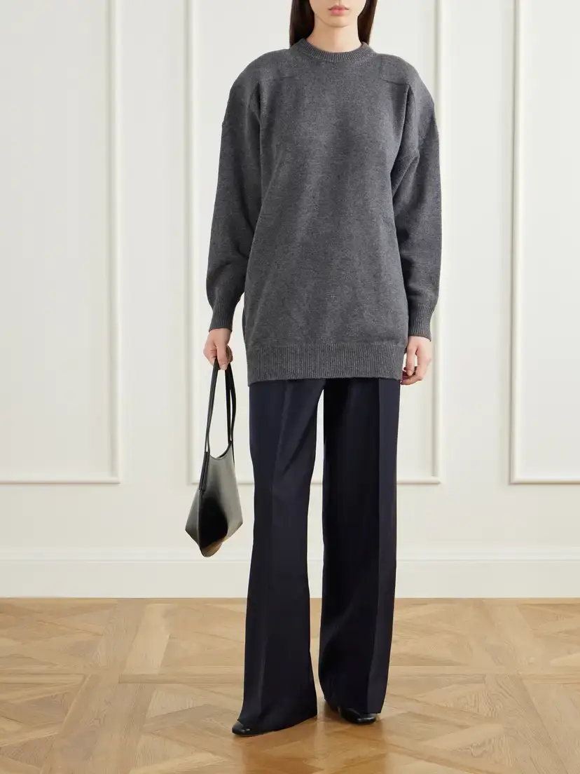 Jil Sander Padded Wool-blend Sweater | Thumbnail 2 Jil Sander Padded Wool-blend Sweater | Thumbnail 2