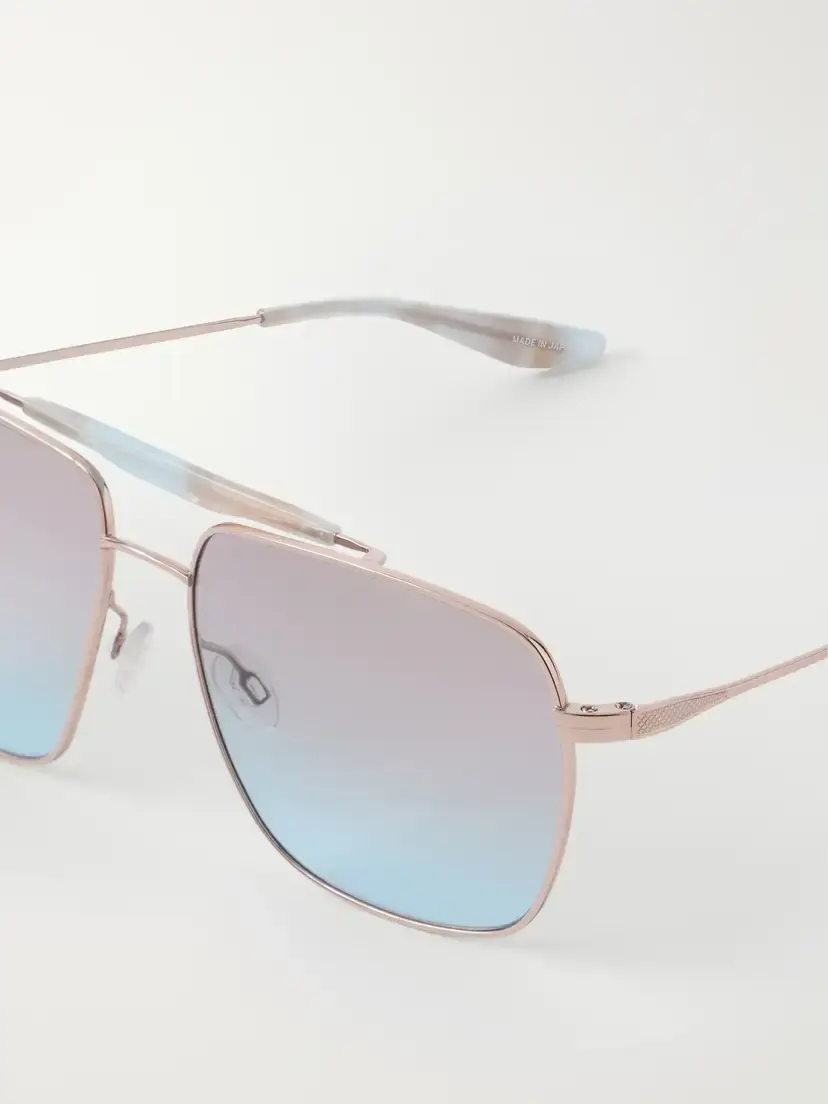 BARTON PERREIRA Bhanot Aviator-style Gold-tone Sunglasses | Thumbnail 3 BARTON PERREIRA Bhanot Aviator-style Gold-tone Sunglasses | Thumbnail 3