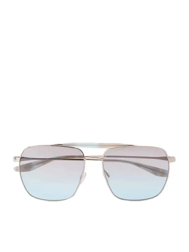 Bhanot Aviator-style Gold-tone Sunglasses Bhanot Aviator-style Gold-tone Sunglasses