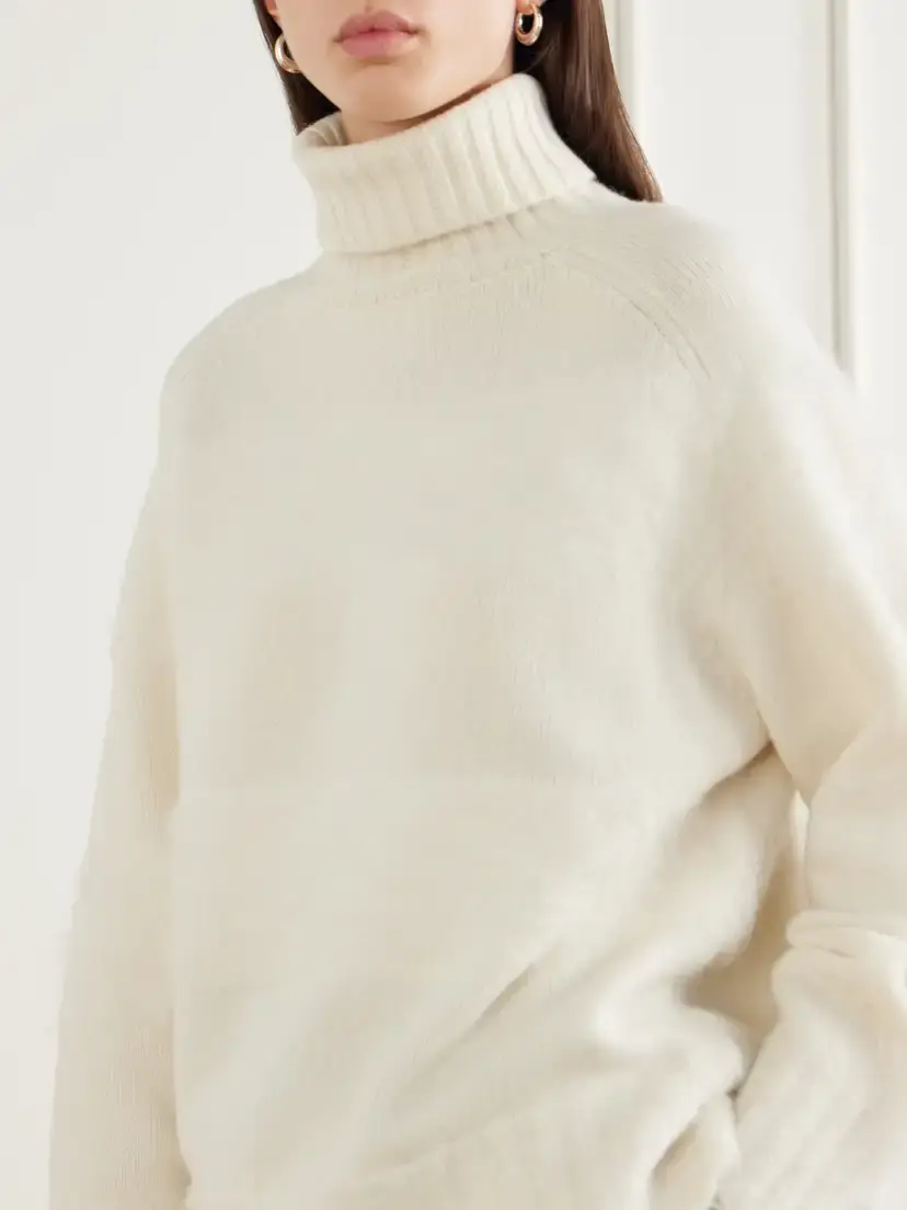 Joseph Mila Brushed Knitted Turtleneck Sweater | Thumbnail 5 Joseph Mila Brushed Knitted Turtleneck Sweater | Thumbnail 5