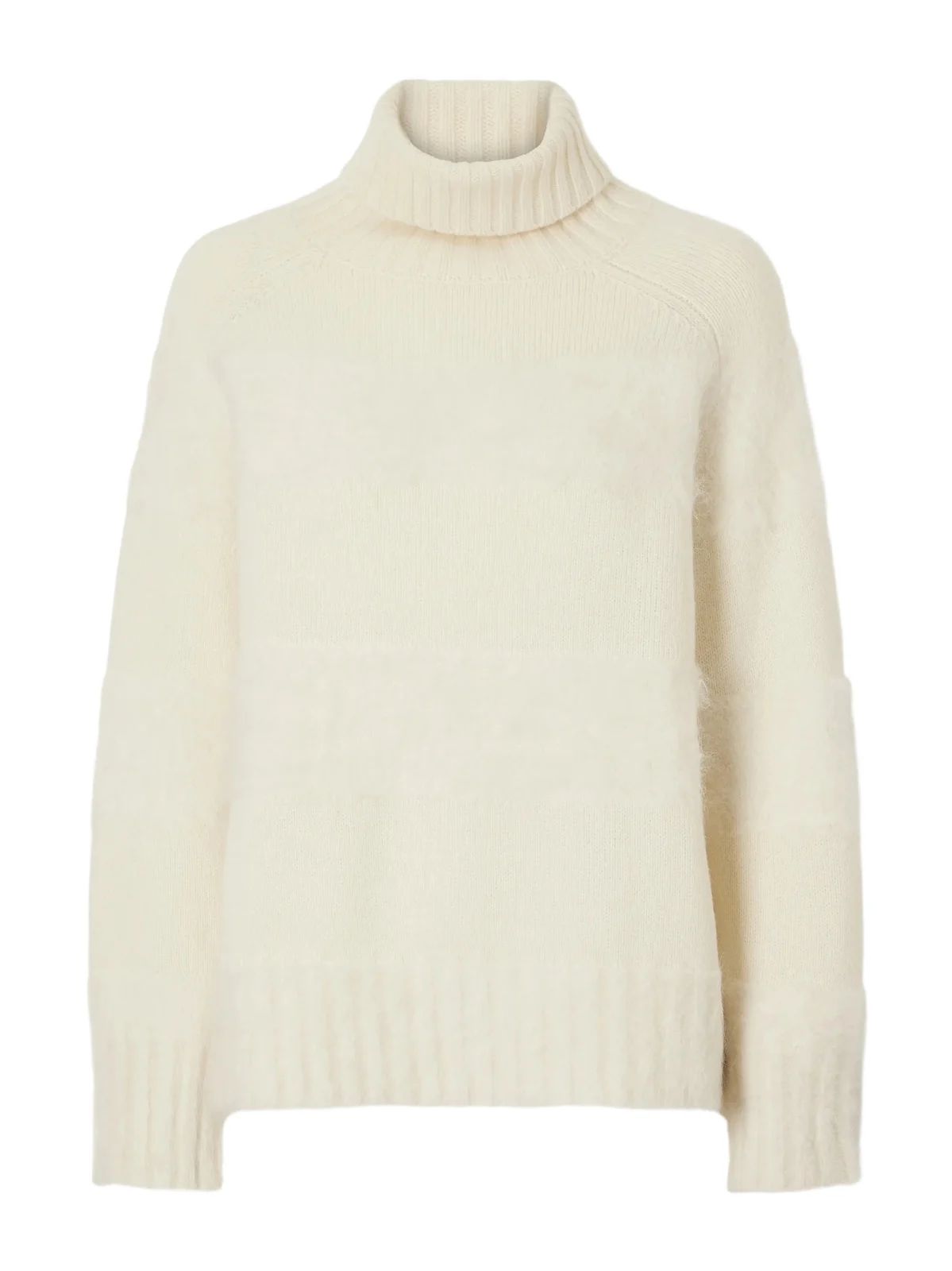 Mila Brushed Knitted Turtleneck Sweater Mila Brushed Knitted Turtleneck Sweater