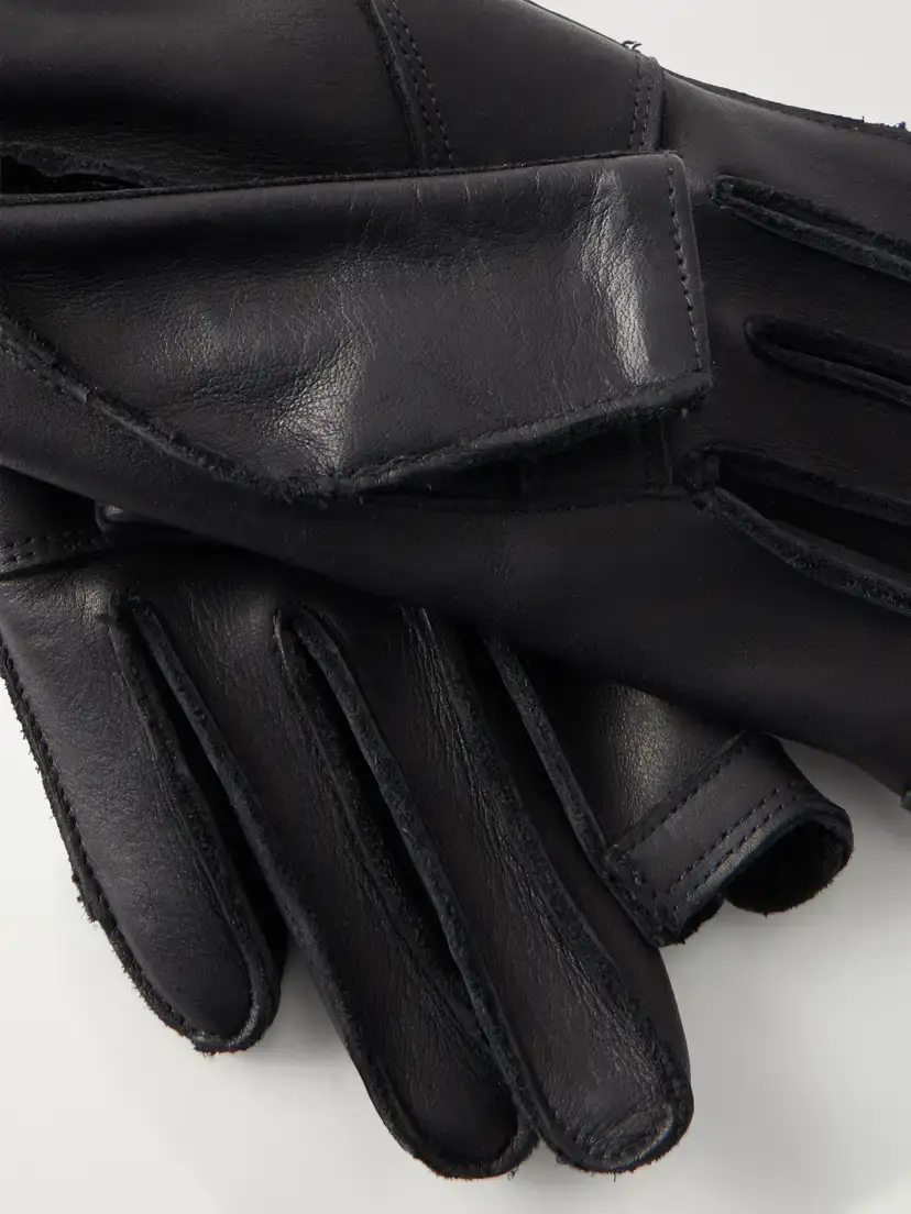 Rick Owens Leather Gloves | Thumbnail 2
