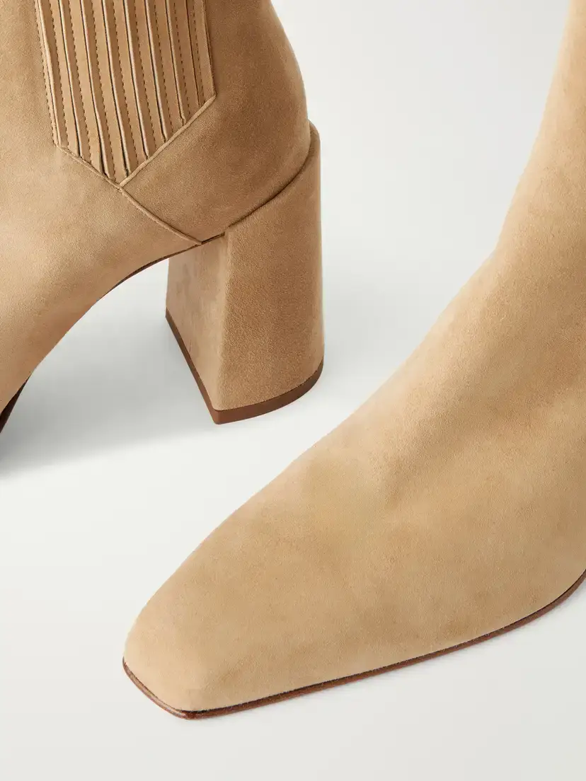 Gabriela Hearst Luke 90 Suede Ankle Boots | Thumbnail 5 Gabriela Hearst Luke 90 Suede Ankle Boots | Thumbnail 5