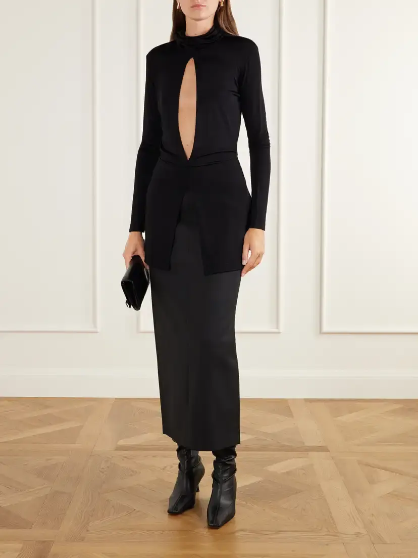 Tove Gitta Cut-out Jersey Blouse | Thumbnail 2 Tove Gitta Cut-out Jersey Blouse | Thumbnail 2