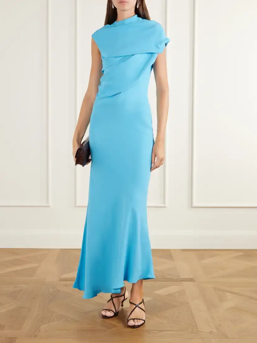 Tove Ara Draped Stretch-jersey Maxi Dress | Thumbnail 2 Tove Ara Draped Stretch-jersey Maxi Dress | Thumbnail 2