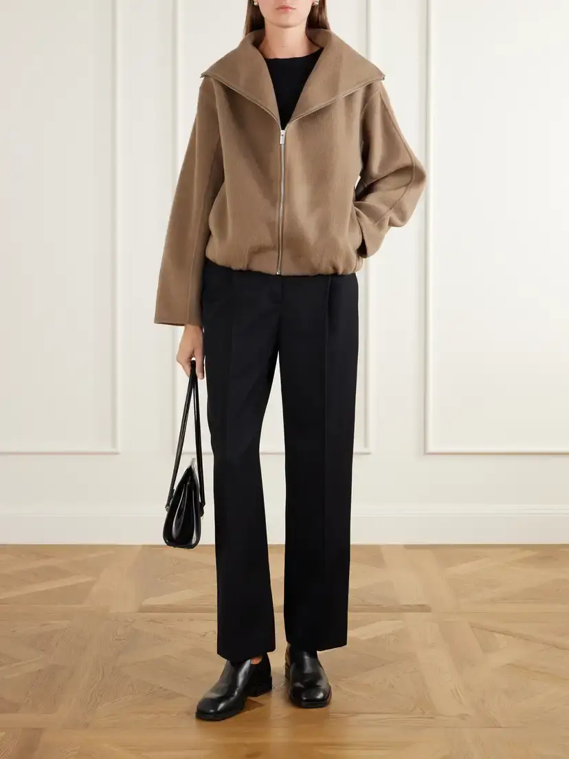 Almada Lindy Brushed Wool Coat | Thumbnail 2 Almada Lindy Brushed Wool Coat | Thumbnail 2