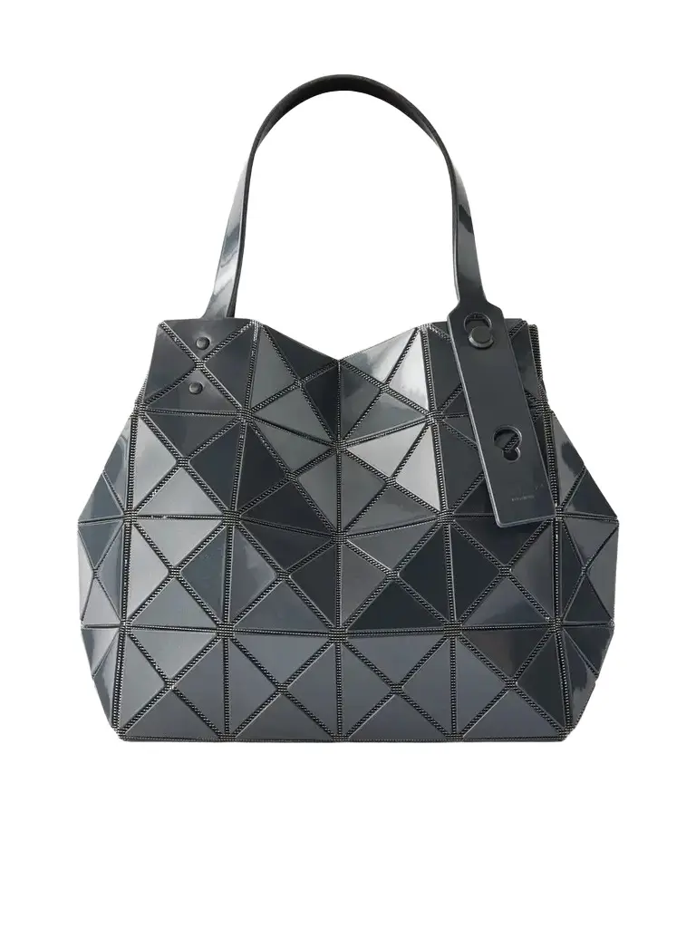 Carat Glossed Top-handle Bag