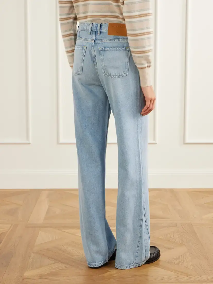 Guest In Residence Traveler Mid-rise Wide-leg Jeans | Thumbnail 4 Guest In Residence Traveler Mid-rise Wide-leg Jeans | Thumbnail 4