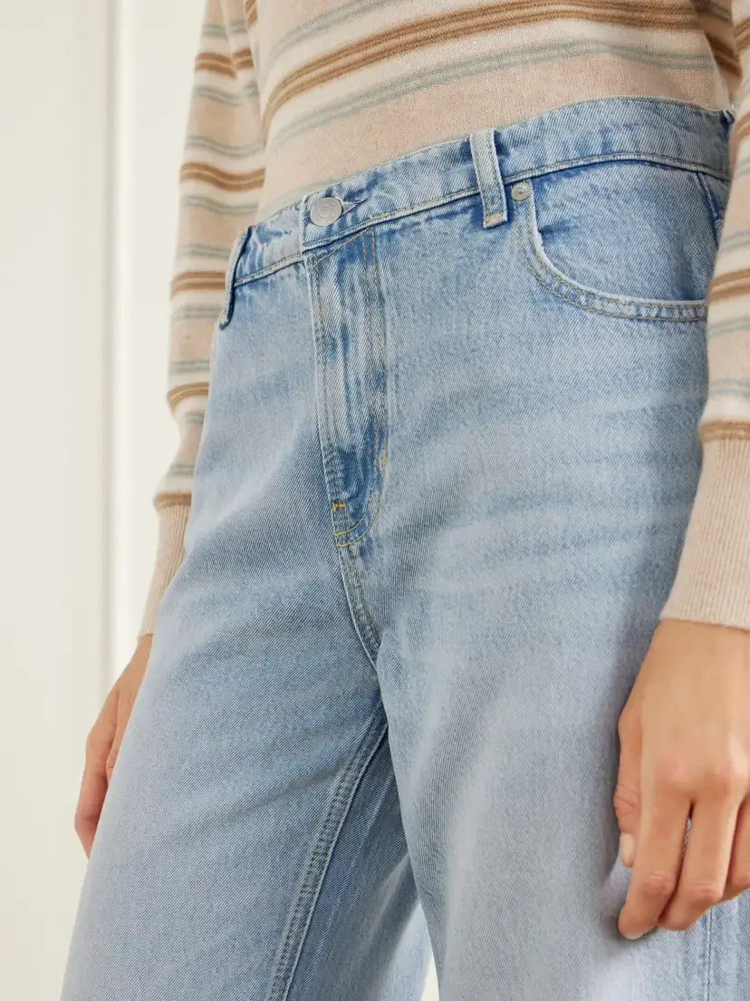 Guest In Residence Traveler Mid-rise Wide-leg Jeans | Thumbnail 5 Guest In Residence Traveler Mid-rise Wide-leg Jeans | Thumbnail 5