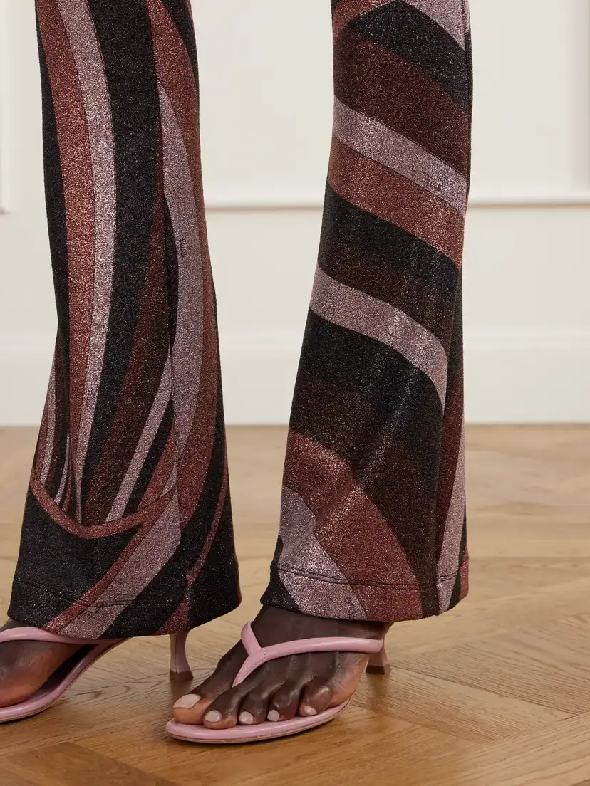 PUCCI Printed Stretch-jersey Flared Pants | Thumbnail 5 PUCCI Printed Stretch-jersey Flared Pants | Thumbnail 5