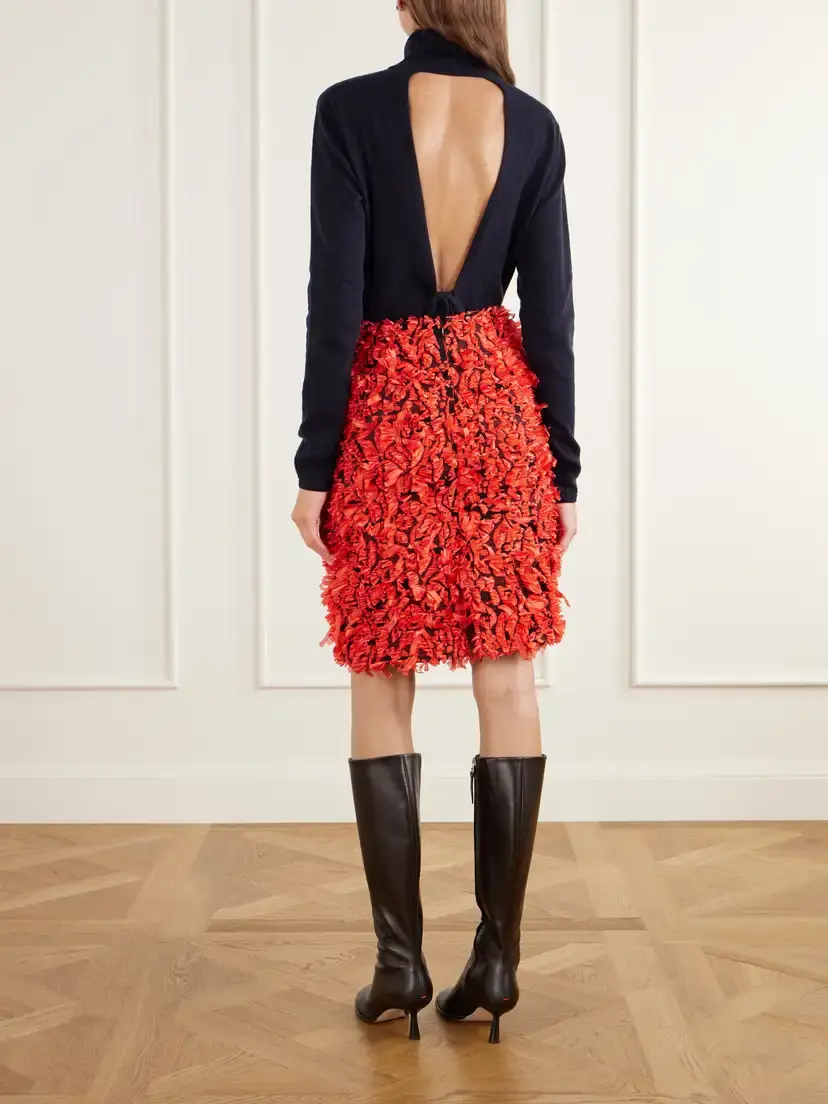 Tove Renaud Fil-coupé Midi Skirt | Thumbnail 3 Tove Renaud Fil-coupé Midi Skirt | Thumbnail 3