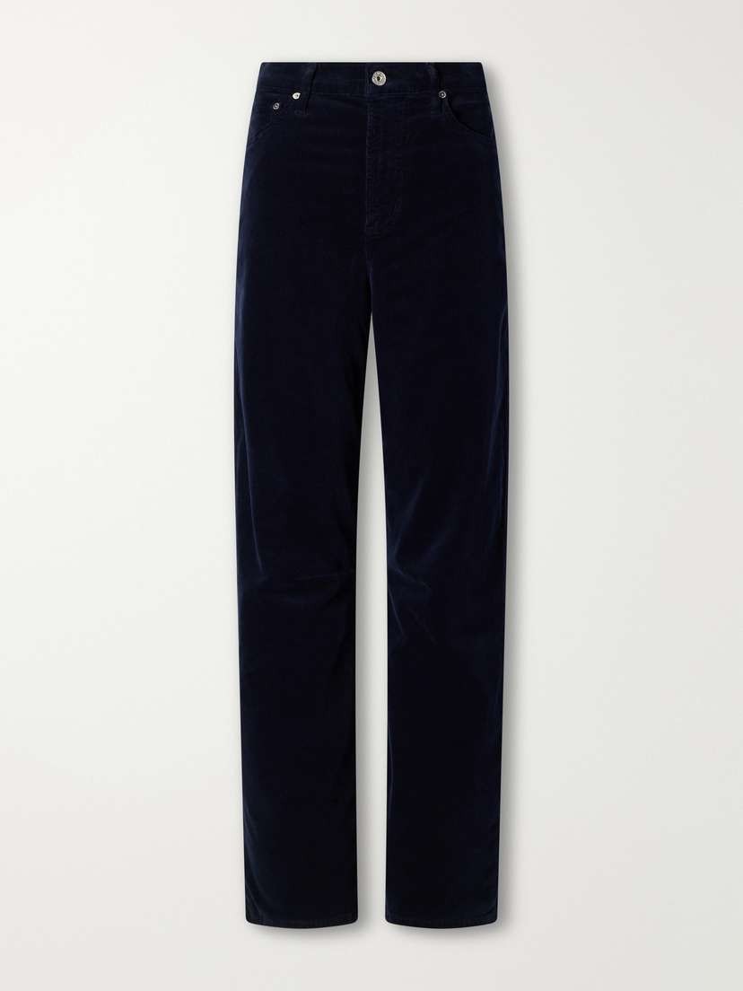 Citizens of Humanity Miro Long Cotton-corduroy Mid-rise Barrel-leg Pants