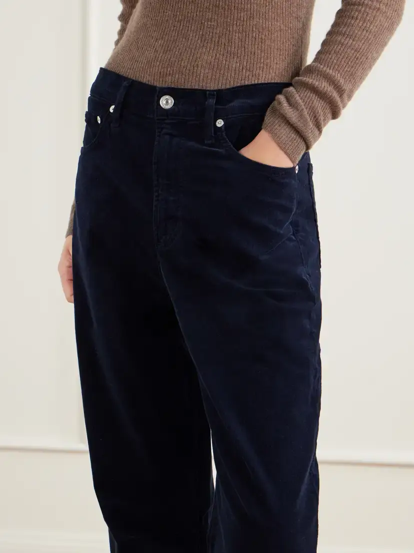 Citizens of Humanity Miro Long Cotton-corduroy Mid-rise Barrel-leg Pants | Thumbnail 5
