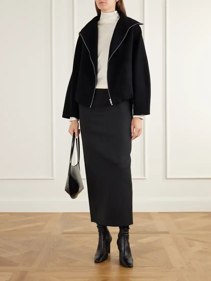 Almada Lindy Brushed Wool-blend Coat | Thumbnail 2